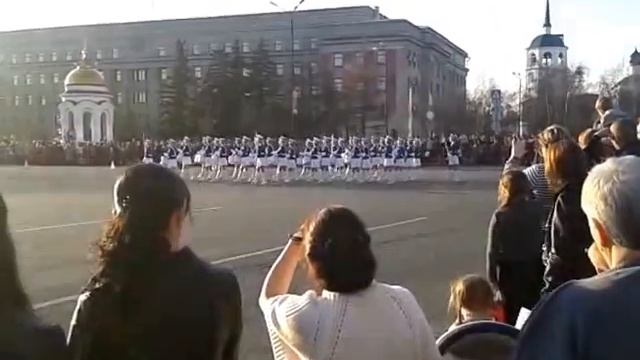 Подготовка к параду 9-ого мая (г. Иркутск 2012) смотреть онлайн