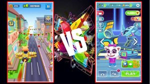Cat Runner Decorate Home VS Panda Panda Run Panda Running Game Android Gameplay