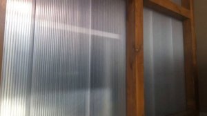 Пример применения Замковой панели из сотового поликарбоната Novattro Prof 330 10-4 C в офисе