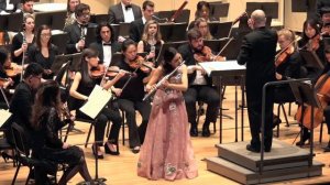 Flute Concerto (Jacques Ibert) - Rosa Jang, flute soloist - Stony Brook Symphony Orchestra