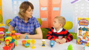 ВИДЕО ДЛЯ ДЕТЕЙ с Игрушками PLAY DOH - Пластилин Плей До на русском