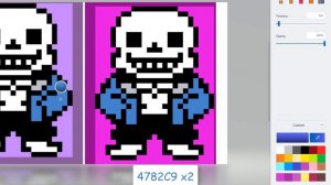 checking the hex codes of sans' jackets because *confused rambling*