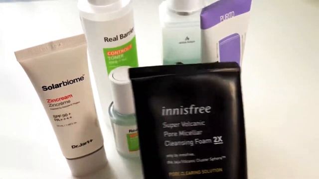 Как убрать высыпания, сузить поры.Корейская косметика. смотреть онлайн