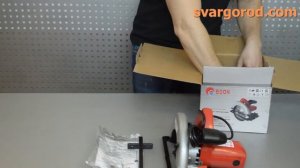 Пила Дисковая Edon СS-180 - первый пуск