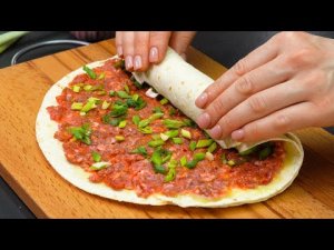 Вкусные лепешки с фаршем?