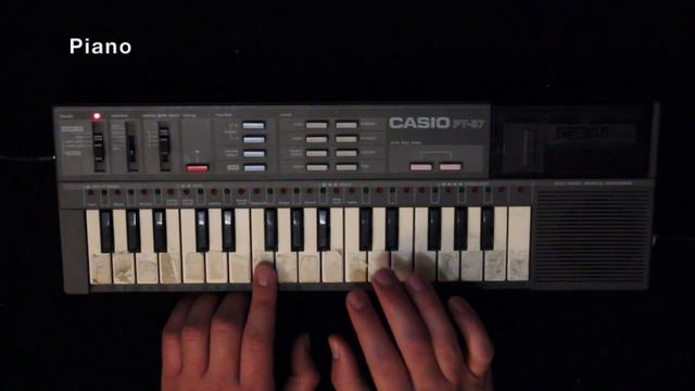1987 Casio PT-87 смотреть онлайн