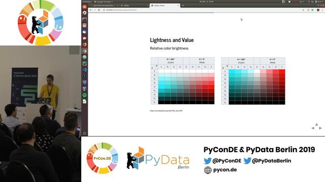 Daniel Ringler: How to choose better colors for your data visualizations | PyData Berlin 2019 смотреть онлайн
