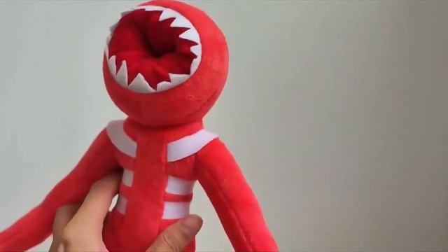 the red Roblox the doors monster plush. shorts  rainbowfriends  roblox  robloxdoors