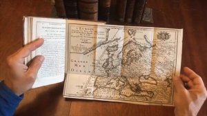 rare Geographical Gazetteer 1717 de Fer 6 large decorative maps California as Island complete atlas