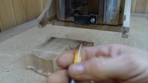 Штамп для набойки. How to make a stamp from wood for printing.