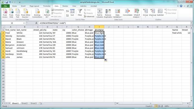 Data merge: Setting up a data file in Excel to merge with InDesign смотреть онлайн
