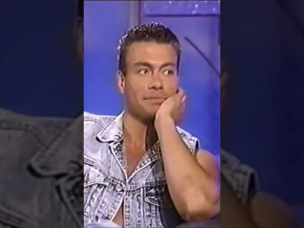 Jean Claude Van Damme on Arsenio Hall Snow  1992