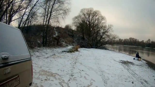 Обзор места для рыбалки Москва река, пос. Чулково