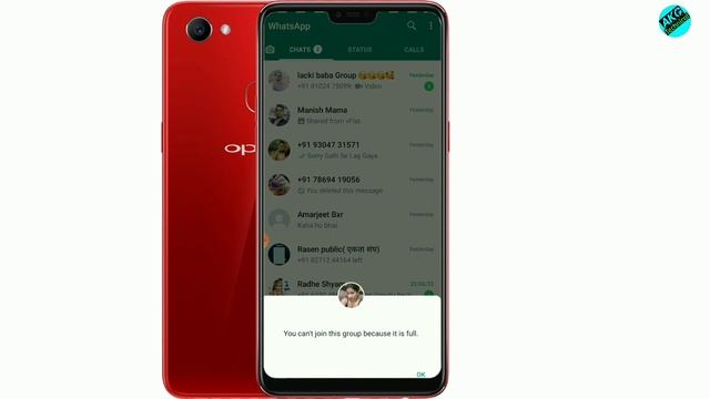 How to Fix Whatsapp You Can't Join This Group Because it is Full || Whatsapp Group Problem Solve смотреть онлайн