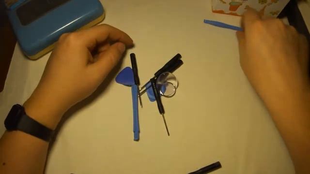 Набор для ремонта сотовых. Посылка из Китая. AliExpress. смотреть онлайн