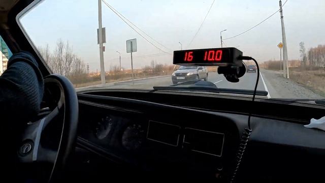 ТУРБО ШЕСНАРЬ НА КЛАССИКЕ | ЗАМЕР СКОРОСТИ