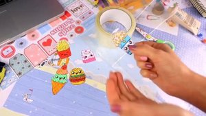 Loom Planet! 7 DIY НАКЛЕЙКИ своими руками В ВИДЕ ЕДЫ