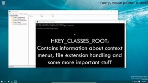 Deleting the HKEY Registry keys of Windows one by one