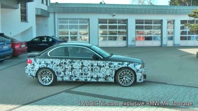 First ever BMW M1 production body test mule video (on and around nurburgring).. sounding terrific! смотреть онлайн