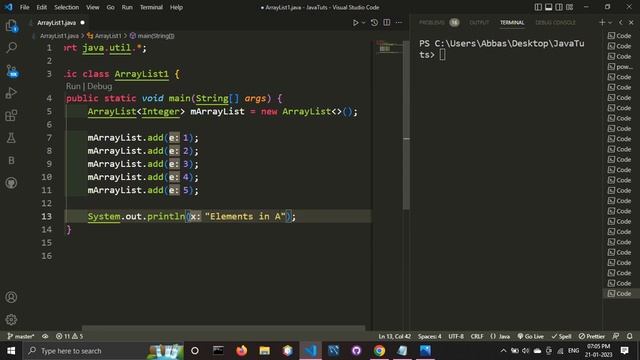 ArrayList in Java | Full Explained with Examples | Java Collection Framework
