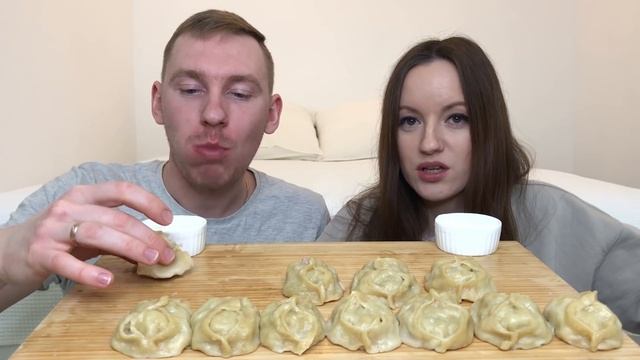 МУКБАНГ МАНТЫ ДОМАШНИЕ 1 КГ ЧЕЛЛЕНДЖ ответы на вопросы MUKBANG MANTI HOMEMADE 1 KG CHALLENGE