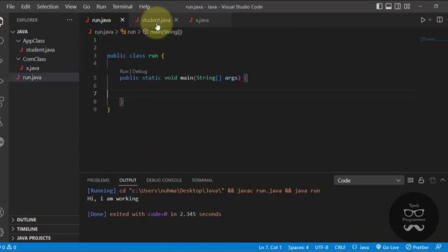 Packages in Java | Tutorial in Tamil | Tamil Programmer
