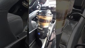 Автомобильная вакуумная кофеварка Espresso в прикуриватель 12V вольт с дорожным набором на 2 челове