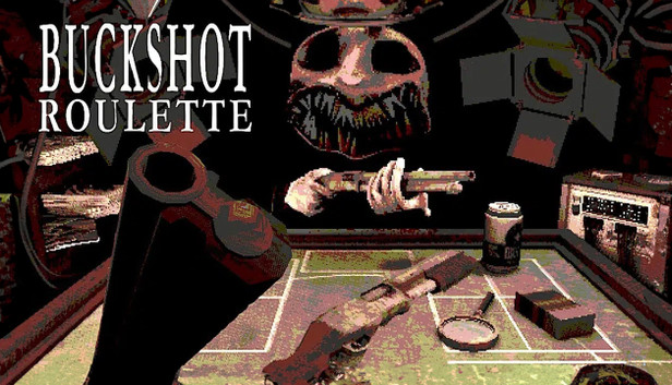 Buckshot Roulette, первый взгляд, игра пройдена.