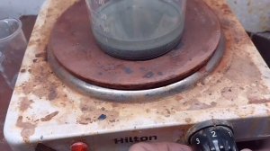 Аффинаж золота из смеси чипов.