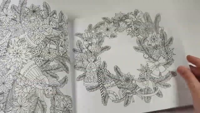 Новогодняя раскраска-сказка - Обзор + Покупки из Лабиринта смотреть онлайн