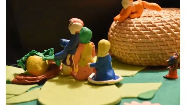 Анимация "Сказка Репка". 6А, школа 1284 смотреть онлайн