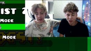 Я ПРОШЕЛ GEOMETRY DASH С НУБОМ...