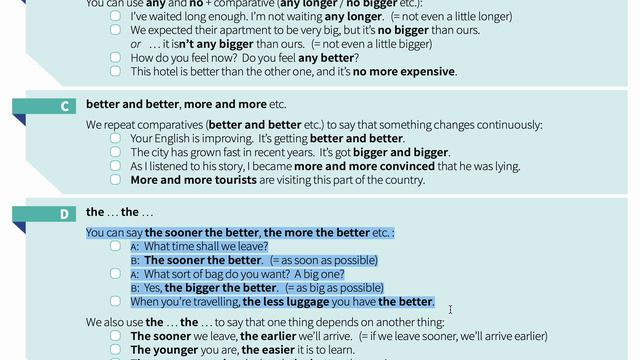 106. Comparison of adjectives 2: intensifiers