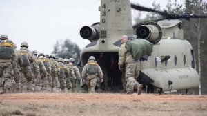 U.S. Army Paratroopers conduct airborne operations with CH-47 Chinook *173rd Airborne Brigade*