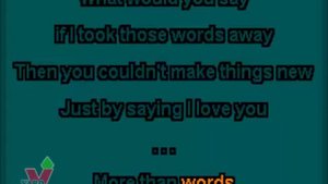 EXTREME - More Than Words