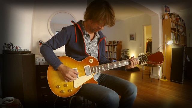 New Gibson Murphy Lab 1958 Les Paul Std Reissue Ultra light Aged Flametop, Part2 смотреть онлайн