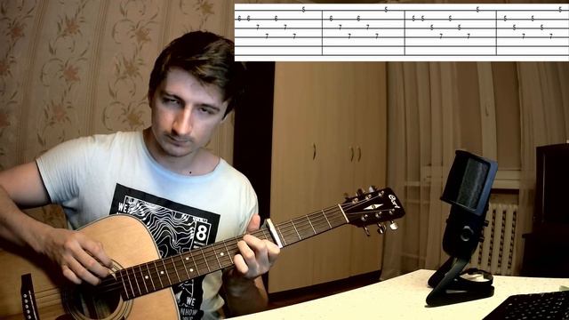 Тетрадь смерти - Тема Лайта (разбор на гитаре) смотреть онлайн