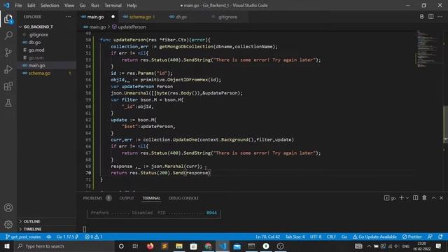Golang Web Development | Update And Delete Request | Part - 4