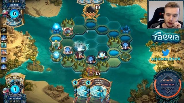 Faeria - Oversky Deck Spotlight - Blue Green Ramp