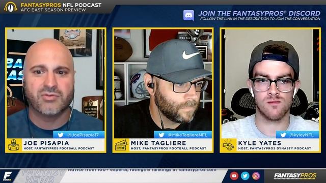 AFC East Fantasy Preview (2021 Fantasy Football) смотреть онлайн