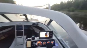 на катере Феникс 600 по каналу им.Москвы