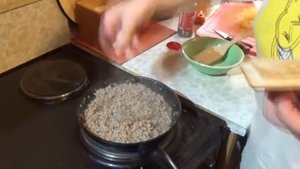 Сушки с мясным фаршем