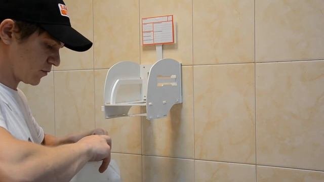 Купить дозатор для моющего средства настенный или встроенный и встраиваемый.