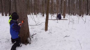 Полицейский на синем тракторе учит воришку быть честным и справедливым 2