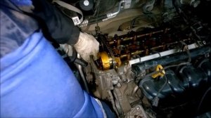 ГРМ цепь замена   на   Хендай Солярис