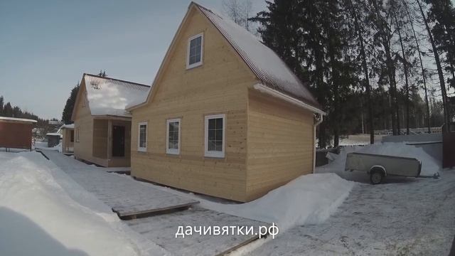 Как построить дачный дом за 10 000рублей!