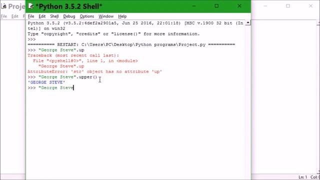 Understanding Python(Step by step guide for complete NOVICE) (2  String Operators)