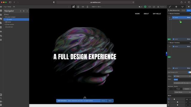 Create Custom Cursors in Webflow
