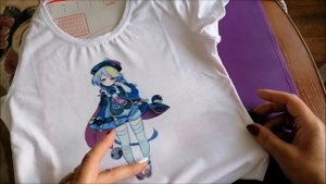 Смотри и учись!!!!!!!!!! Термо-рисунок на футболку переводим в домашних условиях!