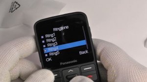 Panasonic KX-TU160 - Unboxing / Menu & Ringtones - Telefon dla seniora - Classic Phone